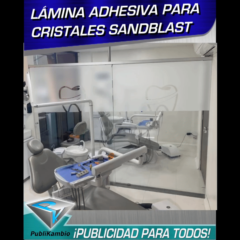 Lámina Adhesiva SandBlast